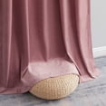 thumbnail image 6 of THD Maria Premium Soft Velvet Back Tab Rod Pocket Window Treatment Curtains for Bedroom & Living Room - Set of 2, 6 of 7