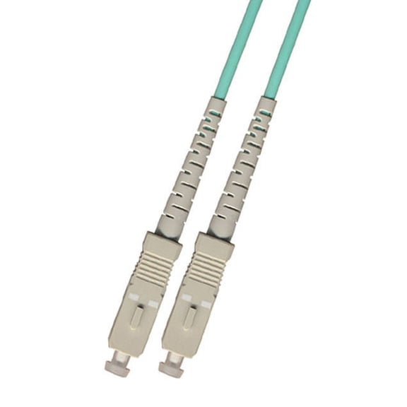 RiteAV - Direct Burial/Outdoor SC-SC 2-Strand Fiber Optic Cable - 10Gb Multimode (50/125) - 10M
