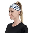 thumbnail image 3 of Daiia Cute Cartoon Dinosaurs printed Men's Performance Headband,Sports Headbands,Moisture Wicking Workout Headband, 3 of 9
