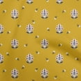 thumbnail image 1 of oneOone Polyester Spandex Gamboge Yellow Fabric Jacobean Floral Craft Projects Decor Fabric Printed By The Yard 56 Inch Wide, 1 of 4