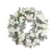 thumbnail image 1 of Yuarrent Adornos colgantes de floral vibrante Impresionante accesorio para puerta principal Kits de decoración para fiestas Blanco 40cm, 1 of 6