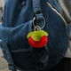 thumbnail image 4 of Adornos navideños, regalos navideños, llavero de coche de imitación de caqui pequeño, colgante de bola, adorno para mochila escolar, regalo de Navidad, llavero de peluche., 4 of 6