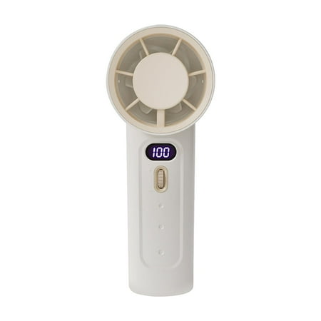

Qocolhg Portable Handheld Fan 100 Speeds Adjustable USB Rechargeable Fan Battery Operated- Digital Display- 4000 MAh Mini Jeting Fan Cool Fan For Travel- Camping- Outdoor