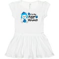 thumbnail image 3 of Inktastic It's My 1st Hanukkah Cute Bear with Dreidel Girls Baby Dress, 3 of 5