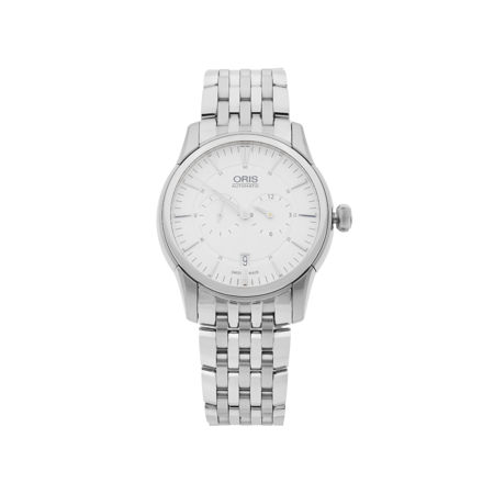 Oris Artelier Regulateur Steel Silver Dial Men Watch 01 749 7667 4051-07 8 21 77