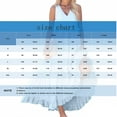 thumbnail image 3 of 2025 Trendy Built in Bra Smocked Dress Women Summer Sleeveless Tank Dress Zipper Up V Neck Loose Flowy Ruffle Tiered Maxi Dress with Pockets Beige XL, 3 of 7