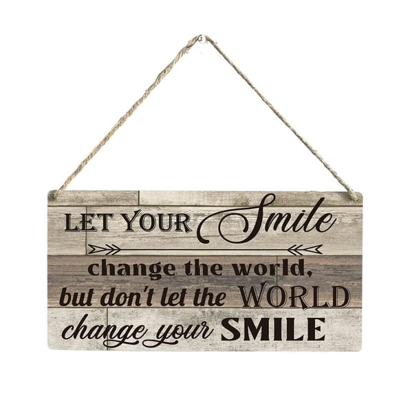 Living Room Decor Farmhouse Wooden Hanging Sign Vintage Wall Art Home Kitchen Entryway Accent Wall Decor Living Room