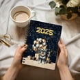 thumbnail image 3 of Happy New Year Schnauzer Welcome 2025 Balloon Firework Party Spiral Bound Journal Miniature Schnauzer Dog Lover 5x7in Spiral Notebook - 01014, 3 of 5