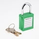 thumbnail image 5 of Candado de seguridad con grillete de acero inoxidable con llaves diferentes para / Verde, 5 of 9