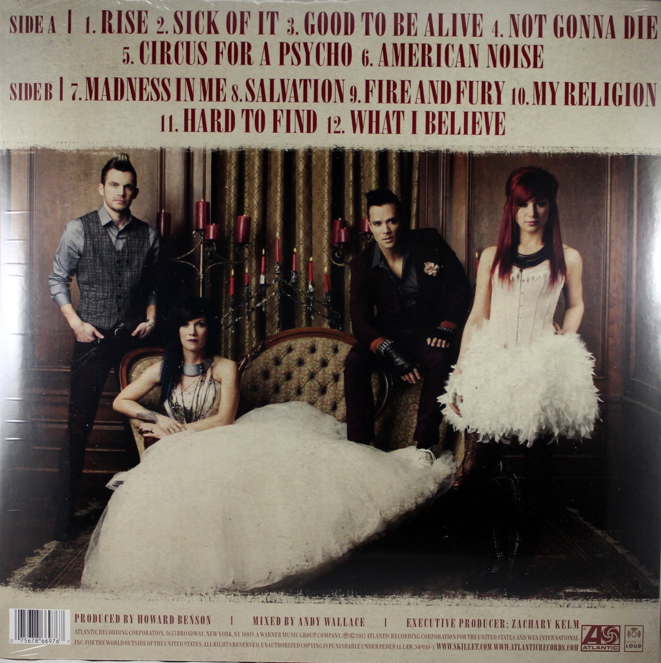 Rise Skillet Album Cover