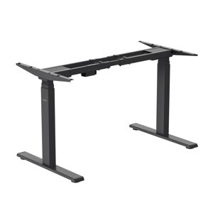 Dual-Motor 3-Stage Electric Standing Desk Frame