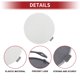 thumbnail image 4 of Tapa del gancho de remolque del parachoques del automóvil Unique Bargains No.51117378591 para BMW X5 F15 2014-2018 Blanco Montaña Nevada Plástico 1 Pcs Frontal Duradero, 4 of 7