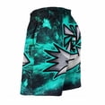 thumbnail image 4 of Geometry Dash Mens Board Shorts Quick Dry Swim Trunk Lightweight Soft Swimsuit Bathing Suit for Boys 3XL, 4 of 8