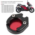 thumbnail image 3 of Center Mount Foot Stand Extension Enlarger Pad Fit for Yamaha NMAX155 NMAX125 XMAX 125 NVX155Red, 3 of 4