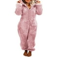 thumbnail image 1 of Pyjama 3D Ear pour Femme en Peluche, 1 of 6