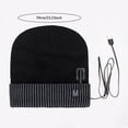 thumbnail image 2 of USB Charging Thermal Winter Heating Cap with Three Speed Controller for Headache and Enhanced, 2 of 3