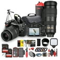 thumbnail image 1 of Nikon D3200 DSLR Camera 24.2MP with 18-55mm Lens Bundle 200-500mm Lens 128GB Card Tripod (International Model), 1 of 8