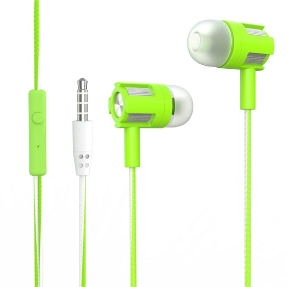 In Ear Headphones With Mic 3.5mm Wired Headphones For IOS And Android Smartphones Laptops MP3 Gaming Walkman