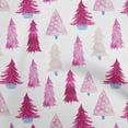 thumbnail image 1 of oneOone Cotton Cambric Fuschia Pink Fabric Tree Sewing Fabric By The Yard Printed Diy Clothing Sewing Supplies 56 Inch Wide, 1 of 6