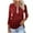 Red, variant on Utoimkio Floral Print Button Down Shirts for Women Casual Loose Fit Long Sleeve Shirts Casual Tunic Tops for Women