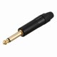 thumbnail image 4 of Chapado En Oro 40Pcs Plug Mono Professional 2 6.35 mm 6.5mm Jack Estéreo Enchufe 6.35mm Jack Negro, 4 of 4
