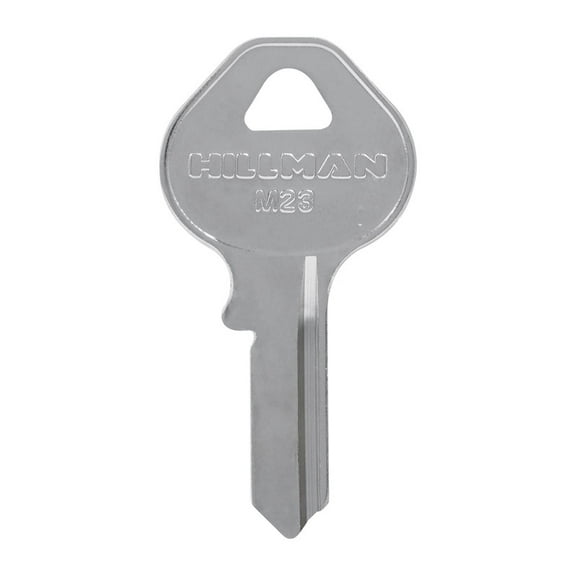 Hillman 5937925 Padlock Blank Single Sided Universal Key - Pack of 10