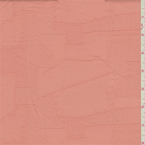 Golden Peach 013 Silk Jacquard