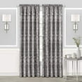 thumbnail image 2 of Rio Grande Rod Pocket Window Curtain Panel - 52x63 - Grey, 2 of 4