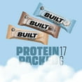 BUILT Bar Puff Protein Bar with 17g High Protein and Collagen, Gluten