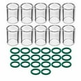 thumbnail image 1 of For SR WP-17/18/26 & SR WP- 9/20 TIG Welding Torch,#10 Glass Cup & O-Ring, 1 of 10