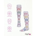 thumbnail image 6 of MeMoi  Star Shine Knee-High Socks - Girls - Female, 12, White, 6 of 7