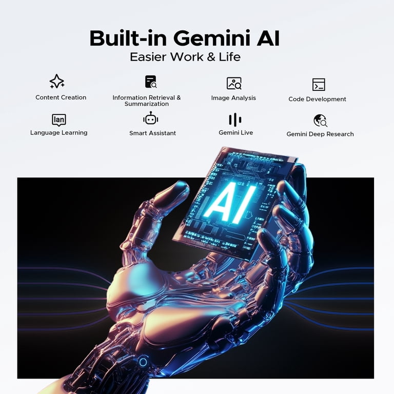 DOOGEE U13 Android 16 Tablet, 13 Inch Tablet with Gemini AI, 32GB