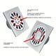 thumbnail image 2 of 1pc Stainless Steel Floor Drain, Deodorant Bathroom Shower Hair Catcher, Practical Shower Drain Hair Catcher For Kitchen Bathroom, 2 of 4