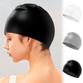 thumbnail image 1 of Sentmoon Bonnets de Bain pour Femmes Bonnet de Bain pour Femmes Adulte Étanche Natation pour Garçons et Tête de Nage Natation, 1 of 7