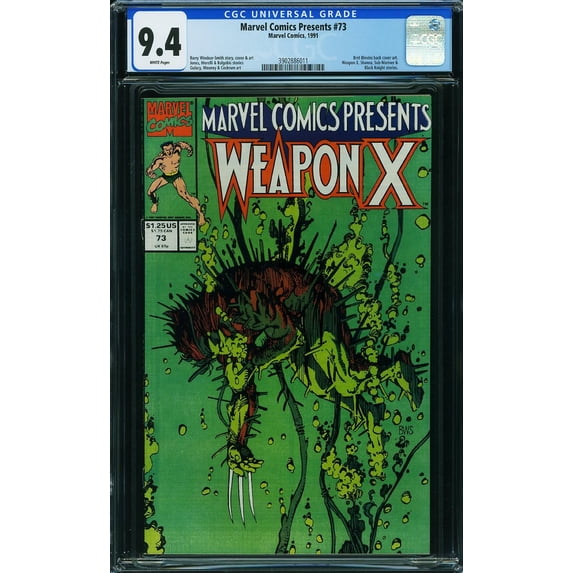 Marvel Comics Presents #73 - CGC 9.4 Comic Book