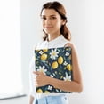 thumbnail image 6 of FORMRS 3 Ring Binder 1.5 inch with Pockets Set of 2 Clip Board 200 Sheets Capacity, Lemon Flowers, 6 of 8