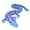 Blue Purple, variant on Large 3D Printed Dragon Bigger Fidget Animals Giant Flexible Articulated Halloween Home Office Executive Desk Decor, Christmas Print Decorative Item