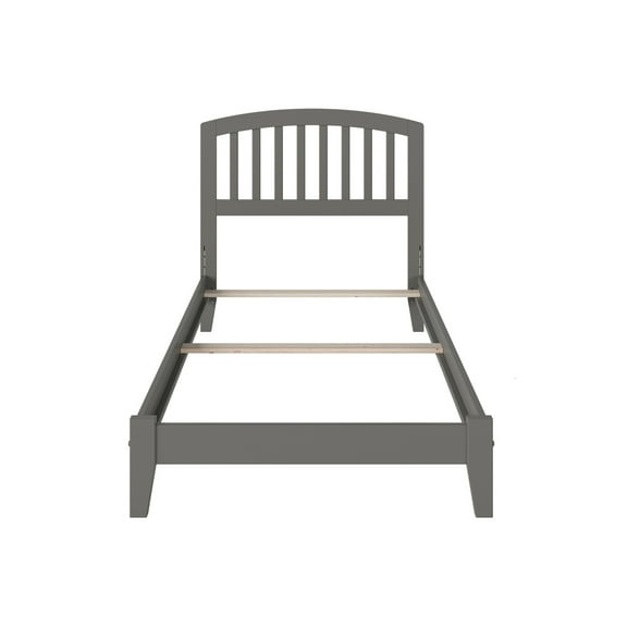 Richmond Twin XL Traditional Bed in Grey