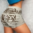 thumbnail image 4 of Naloa Cows On The Farm Biker Shorts for Women Seamless Scrunch Short Women’s Yoga Shorts for Gym Running Sport Shorts - X-Large, 4 of 9