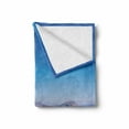 thumbnail image 2 of Sicily Soft Flannel Fleece Throw Blanket, Fascinating Aerial View of Sicilian Coast Dominated by Monte Cofano Travel Italy, Cozy Plush for Indoor and Outdoor Use, 70" x 90", Multicolor, by Ambesonne, 2 of 6