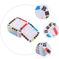 thumbnail image 4 of MasteelfCA 200Pcs DIY Weaving Cards Paper Loom Cards Tablet Loom Weaving Supplies, 4 of 8