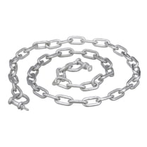 Attwood Boat Anchor Chain 13753-7 | With Shackles 1/4 Inch x 4 Foot ...