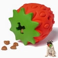 thumbnail image 1 of Juguetes de rompecabezas para perros, juguetes de goma para masticar perros, juguetes para perros dispensadores de alimentos para limpieza de dientes, juguete de pelota para perros, perro in, 1 of 5