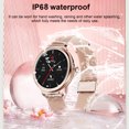 thumbnail image 2 of Reloj inteligente NY33 para mujer, pantalla táctil de 1,09 pulgadas, cuerpo delgado, 2 of 8