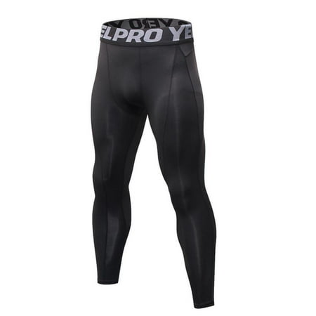 Men s Compression Pants Cool Dry Running Athletic Tights Workout Leggings Long Base Layer for Gym Fitness Sports for Teens and Adults Compression Pants Men