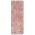 thumbnail image 2 of Well Woven Chie Blush Pink Kuki Collection Ultra Soft Two-Tone Long Floppy Pile Runner Rug 2x7 (2'3" x 7'3"), 2 of 8