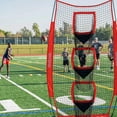 thumbnail image 3 of GoSports Vertical 8 X 4 Quarterback Football Training Net with 3 Target Pockets, 3 of 4