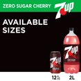 thumbnail image 5 of 7UP Caffeine Free Zero Sugar Cherry Soda Pop, 12 fl oz, 6 Cans,1 pack., 5 of 6