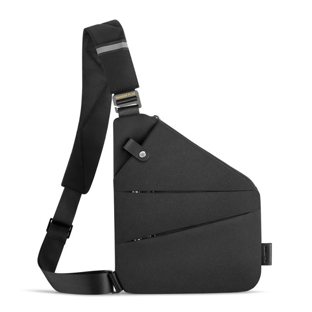 Bolsa de viaje bandolera WANDER PLUS® para hombro izquierdo, antirrobo