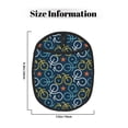 thumbnail image 3 of Pofeuu Bicycle Colorful Print Silicone Pot Mat Mitten With Hanging Loop Heat Resistant Oven Mitts Non-Slip Bbq Baking Smoking Potholders, 3 of 7